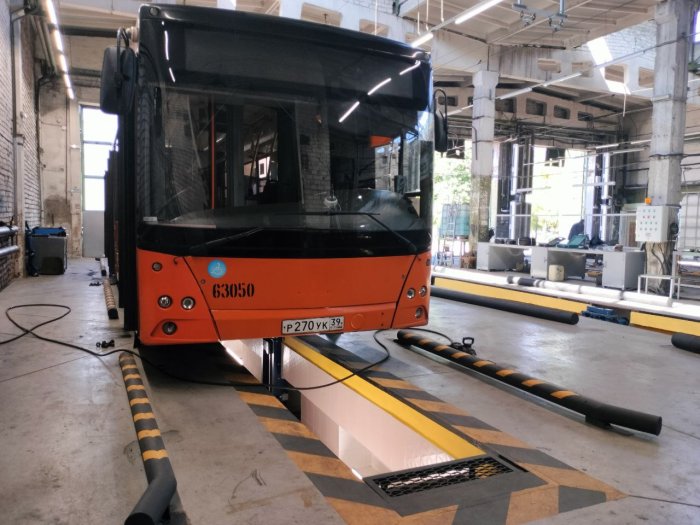 Реконструкция инфраструктуры троллейбусно-автобусного депо продолжается