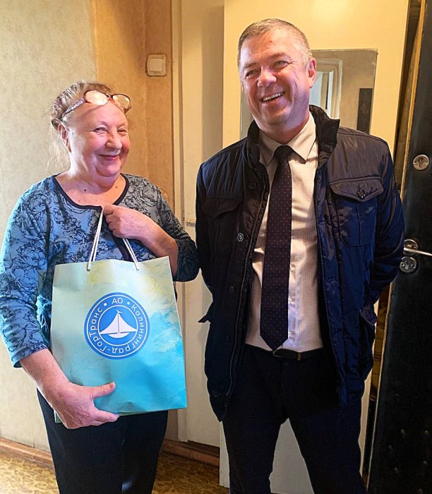 Генеральный директор ГорТранса поблагодарил ветеранов, стоявших у истоков калининградского троллейбуса