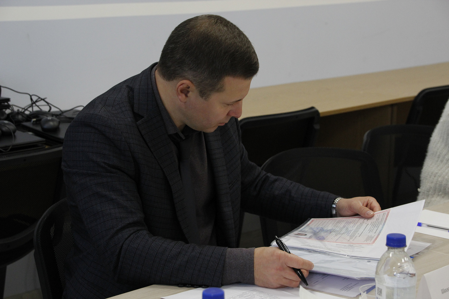 В АО «Калининград-ГорТранс» состоялось заседание приёмной комиссии по отбору кандидатов на обучение в новую группу водителей троллейбусов