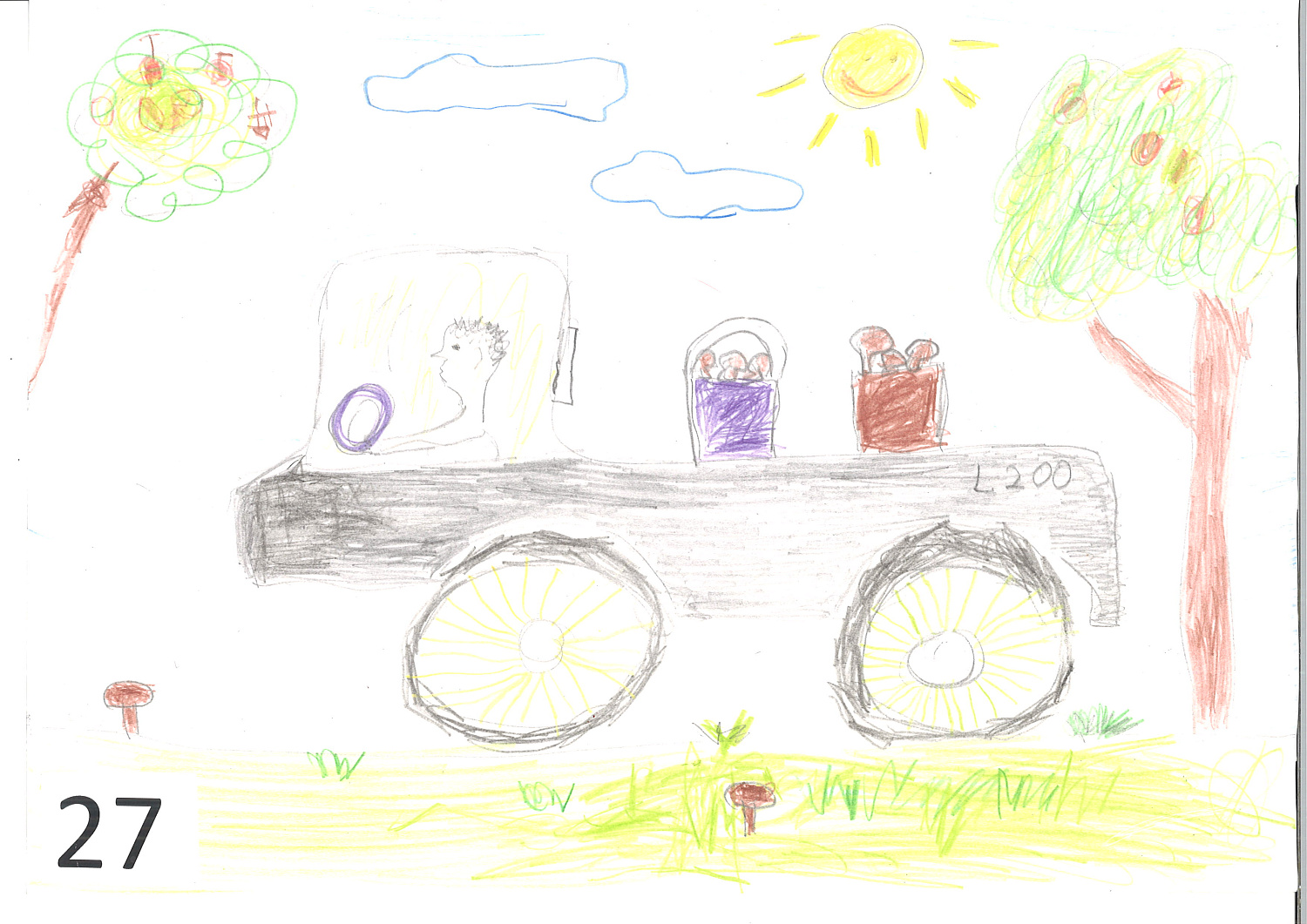 Конкурс детского рисунка МКП Калининград-ГорТранс